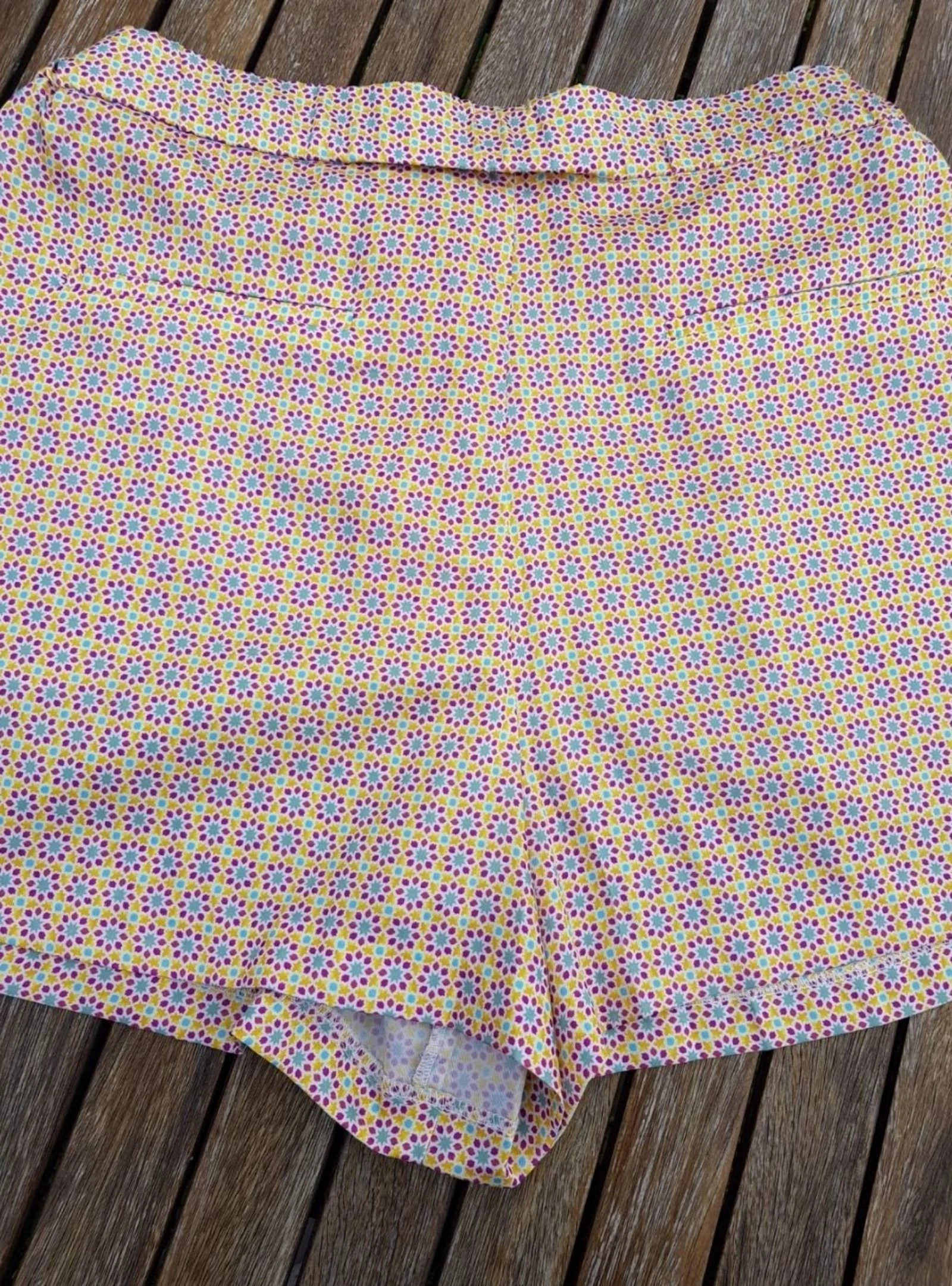 Short satinado estampado Zara L – photo 6